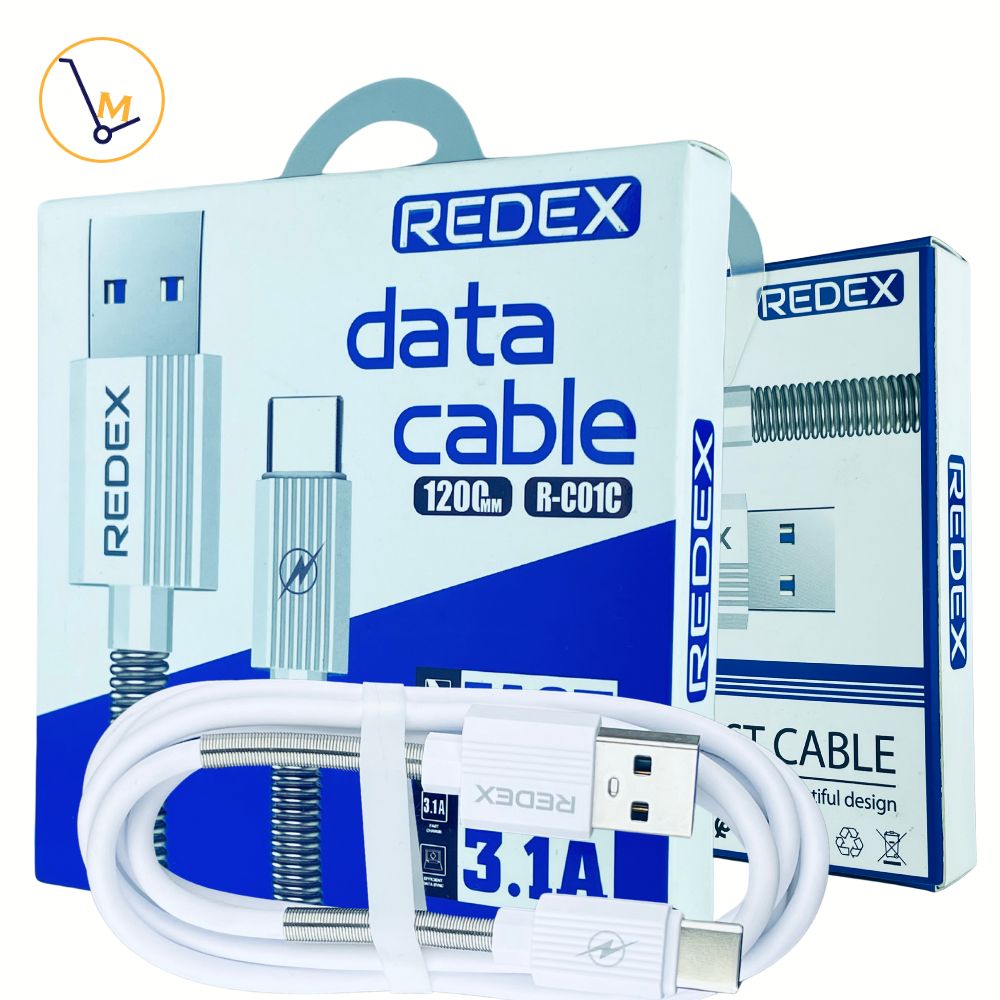 Redex Câble Type-C R-CO1C Charge rapide 3.1A 120cm